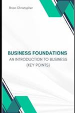 Business Foundations