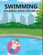 swimming Coloring book For Girls