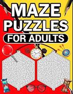 Maze puzzles for adults