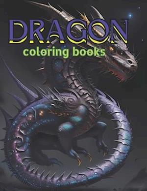 dragon coloring books: coloring book