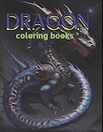 dragon coloring books: coloring book 