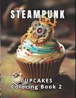 Steampunk Cupcakes Coloring Book 2