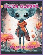Alien Blooms Coloring Book