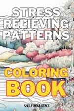 Stress relieving coloring book for adults