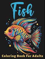 Fish Coloring Book For Adults