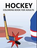 Hockey Coloring Book For Adults