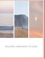 Relaxing Landscapes to Color