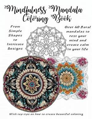Mindfulness Floral Mandala Coloring Book