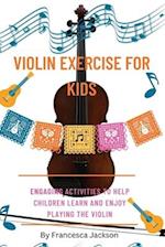 Violin exercise for kids