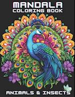 Mandala Coloring Book_Animals & Insects