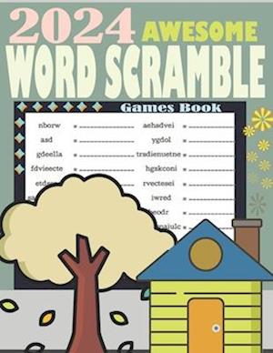 2024 Awesome Word Scramble Games Book