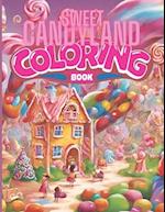 Sweet Candyland Coloring Book