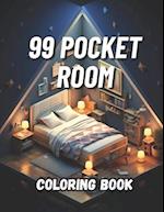99 Pocket Room Coloring book for Adults