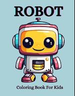 Robot Coloring Book