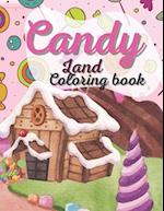 Candy Land coloring book for kids