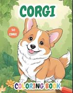 Corgi Coloring Book