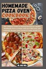 Homemade Pizza Oven Cookbook