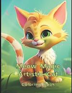 Meow Magic Artistic Cat - Inspire Creativity with Charming Feline Designs