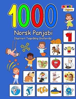 1000 Norsk Panjabi Illustrert Tospråklig Ordforråd (Fargerik Utgave)