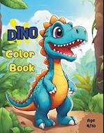 Dino Color Book