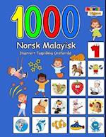 1000 Norsk Malayisk Illustrert Tospråklig Ordforråd (Fargerik Utgave)