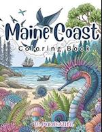 Maine Coast Coloring Book