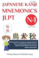 JAPANESE KANJI MNEMONICS JLPT N4 - Color Version