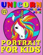 Unicorn Coloring Book for Kids - Portrait