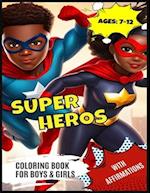 Super Hero Book for African American Girls and Boys