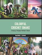 Colorful Crochet Snake