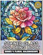 Stained glass coloring book series 4