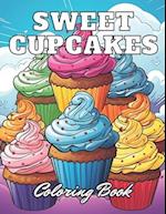 Sweet Cupcakes Coloring Book