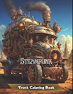 Steampunk Truck Coloring Book