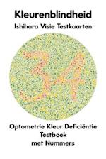 Kleurenblindheid Ishihara Visie Testkaarten Optometrie Kleur Deficiëntie Testboek met Nummers