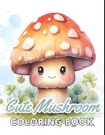 Cute Mushroom Coloring Book
