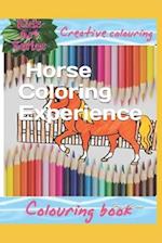 '' A Majestic Horse Coloring Experience"