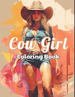 Cow Girl Coloring Book