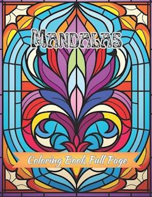 Mandalas Coloring Book Full Page
