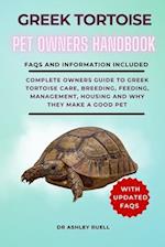 Greek Tortoise Pet Owners Hand Book