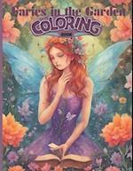 Faires in the Garden Coloring Book