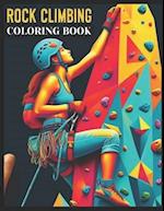 Rock Climbing Coloring Book