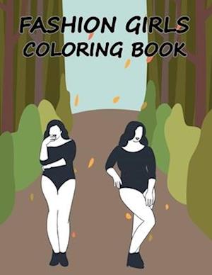 Fashion Girls coloring book