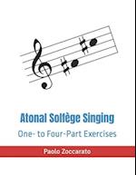 Atonal Solfège Singing