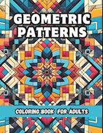 Geometric Patterns Coloring Book for Adults