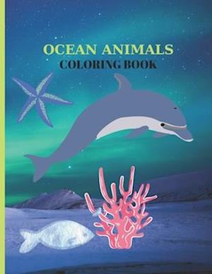 Ocean Animals Coloring Book