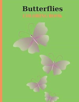 Butterflies Coloring Book