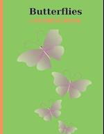 Butterflies Coloring Book