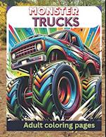 Monster Truck Adult Coloring Pages