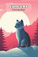 CUTE CAT Coloring book