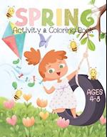 Spring Activity & Coloring Book